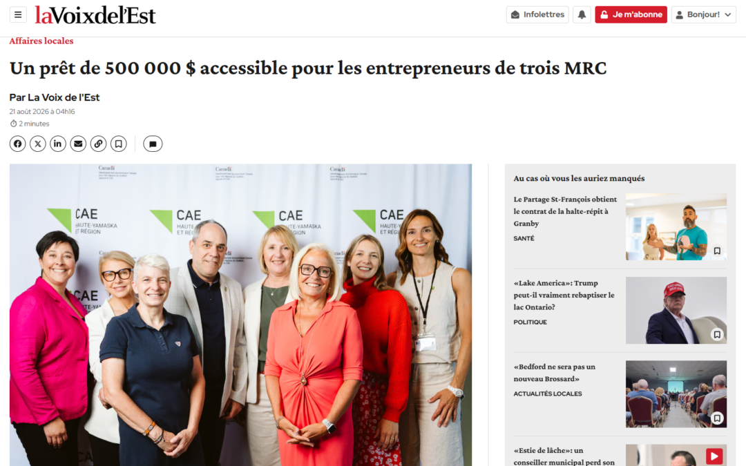 A $500,000 loan is available to entrepreneurs in three MRCs